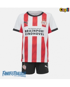 PSV Eindhoven Echipament de Fotbal Replică 2025-26 Copii Acasa (+ Șorturi)